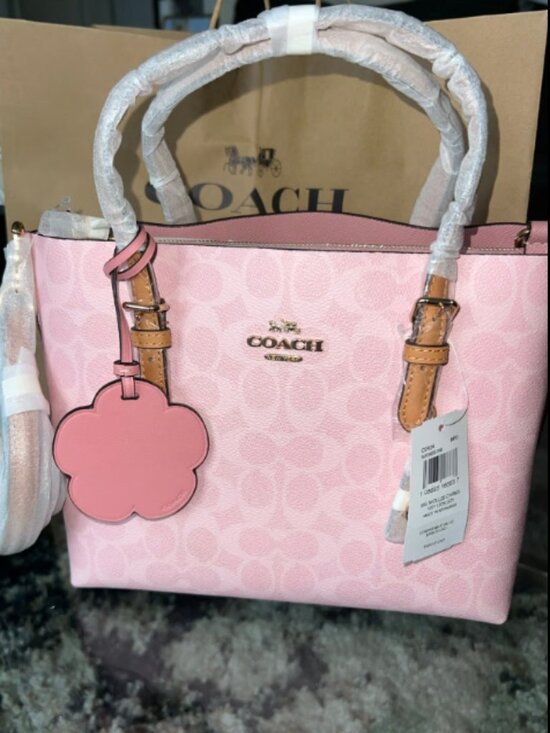 coach Handbags - Coach powder pink CER24